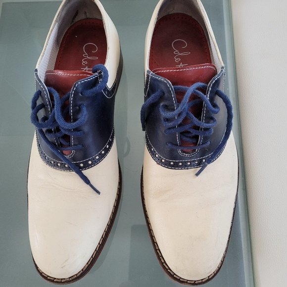 Cole Haan air Colton saddle dress shoe 8.5 - Picture 1 of 3